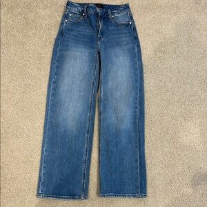 Quince new never worn comfort stretch high rise relaxed straight jeans